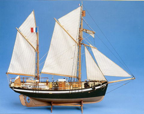 デンマーク・ビリングボート社(＃802）ラ･クリューズ号/(株)帆船模型スタジオＭ